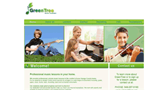 Desktop Screenshot of greentreemusicacademy.com